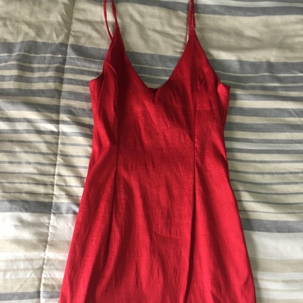 AKIRA Selena Gomez Inspired Red Dress